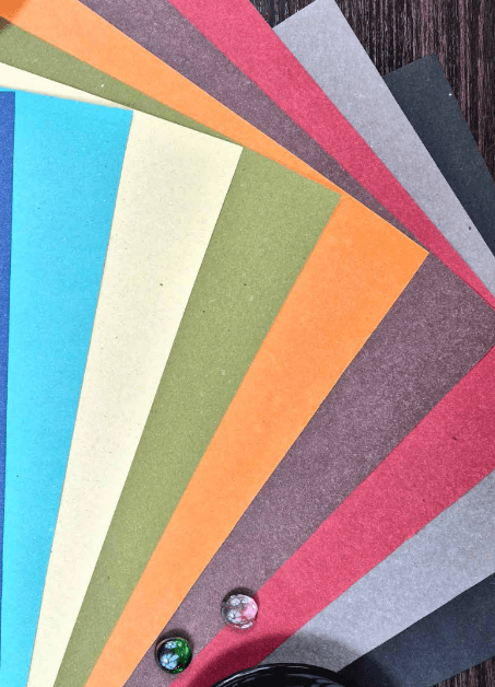 Tovagliette in carta veneziana colorate